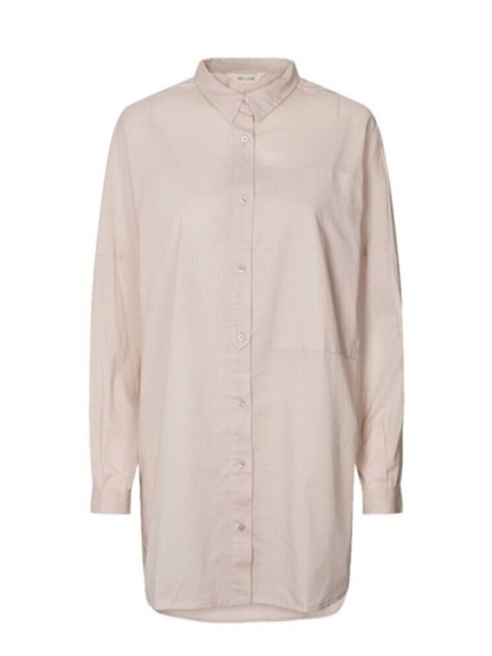 Gai + Lisva Annie shirt Pink Oversized Tunic Organic Cotton Lagenlook Size 40